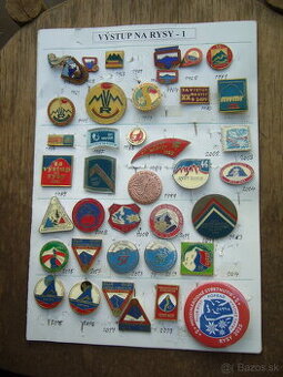 odznaky Výstup na Rysy