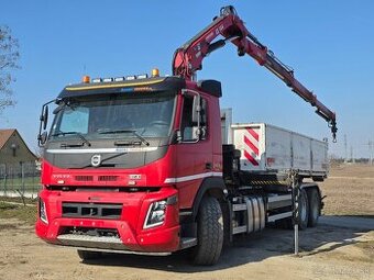 VOLVO FMX 420 HAKOVY NOSIC KONTAJNEROV / HIAB 144 B HIDUO