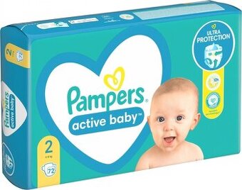 Pampers Active baby 2, 96 kusov