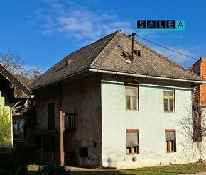 Rodinný dom na námestí v Hronskom Beňadiku v pôvodnom stave. - 1