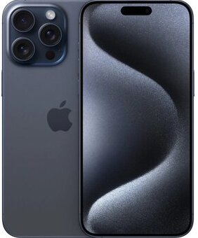 Apple iPhone 15 pro max 256gb modrý titán