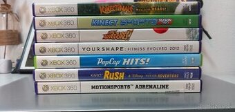 Predám hry na Xbox 360: Kinect