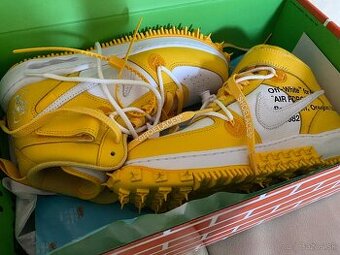 Air force off white varsity maize