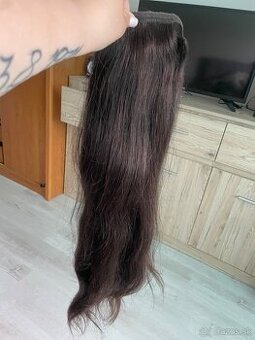 Predám cop zo živých vlasou 65cm dlhé