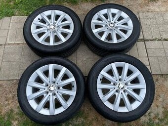 Hliníkové disky+letné pneu na Octavia 3, Mercedes w246