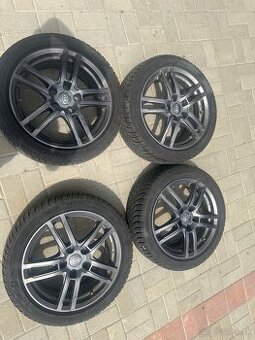 Predám zimné pneumatiky Bridgestone 225/45 R17 91H + elektró