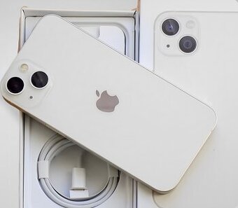 iPhone 13 Starlight BATERIE 100% TOP