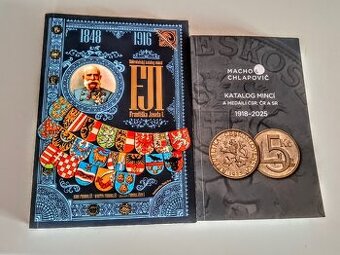 ZBERATELSKE KATALOGY FJ.1,KATALOG MINCI ČSR,ČR,SR 1918-2025 - 1