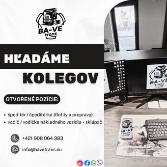 Špeditér / Disponent kamiónovej dopravy