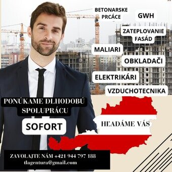 Rakusko práca na prac.zmluvu(Maliari,Elektirkári,Obkladači