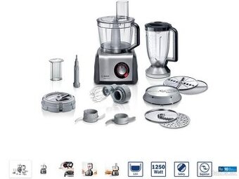 Kuchynský robot Bosch MC812M865 čierny/nerez