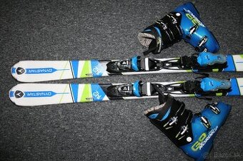 lyže dynastar Agyl 142 cm , lyžaky Nordica
