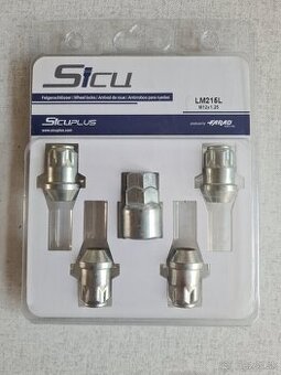 Bezpečnostné matice kolies auta.