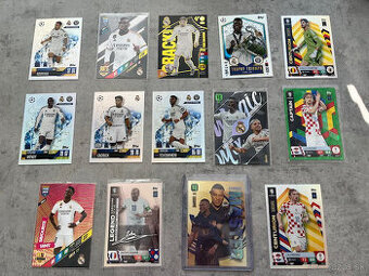 Futbalové karty Real Madrid