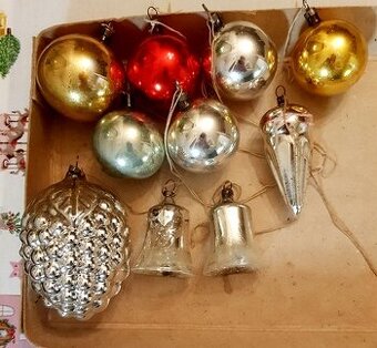 dobové vianočné ozdoby