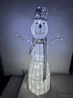 Snehuliak - vianocne osvetlenie