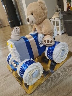 Plienkova torta-traktorik