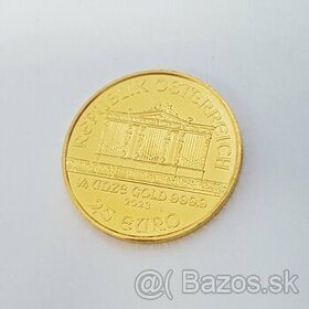zlatá minca 1/4 oz Philharmoniker 2023