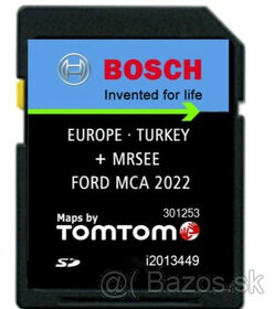 Posledne mapy SD Karta Ford MCA Europe 2022 V12 - 1