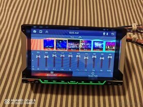 Nové 2 DIN android rádio, 7", RGB tlačidlá, usb-c