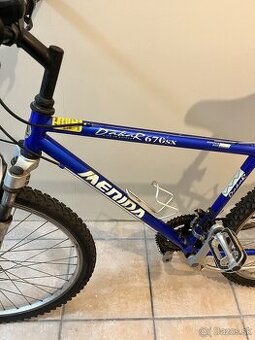 Predám zachovalý horský bike MERIDA DAKAR 670 SX, cena pevna