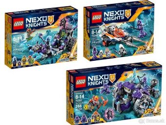 LEGO Nexo Knights sety 70348 + 70349 + 70350