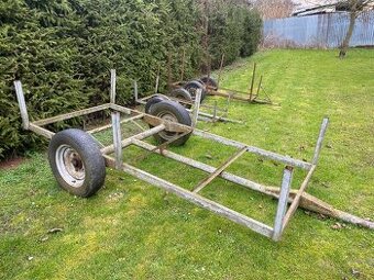 Vlečka za traktor, malotraktor.