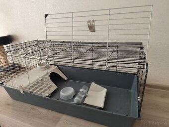 Predám klietku pre morča/králika s výbavou