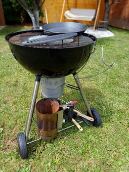 BBQ Gril TENNEKER Ø 58 cm + príslušenstvo z liatiny