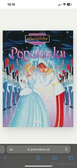 Kúpim Walt Disney Luxus Popoluška