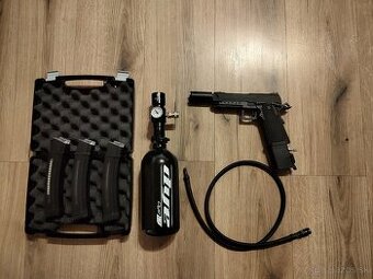 Airsoft veci, prebytky, novritsch, hpa, gbbr, vesta, fľaša