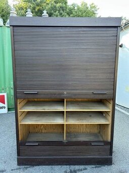 Veľká roletová zakladacia skriňa / roletový zakladač 1930