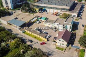 | podnikateľský areál, vonkajšie a vnútorné skladové plochy