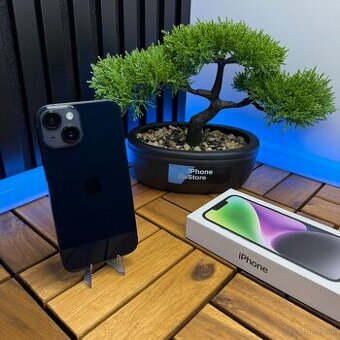 🔵  iPhone 14 128 GB Midnight | Záruka 1 Rok