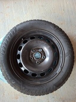 Predám zimné pneumatiky Matador 205/55 R16 91T -  na diskoch