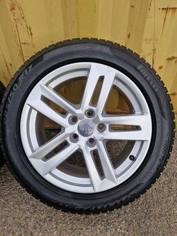 audi A4 kolesa 5x112 r17 disky elektrony zimne 225 50 17 alu