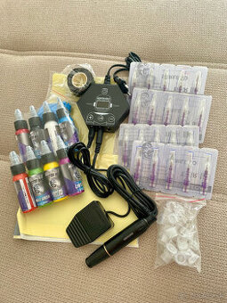 Tetovacie pero sada komplet 105