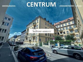 4 izbový CENTRUM - GRÖSSLINGOVA - GARÁŽ v cene  - 139 m2 
