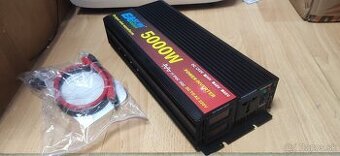 Menič napätia 12V na 230V čistý sínus