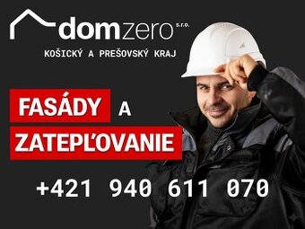 Rekonštrukcie, zateplenie a omietky fasád v Košickom kraji