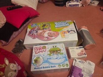 Deka na hranie, sáčky na mlieko a ďaľšie