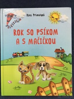 kniha Rok so psíčkom a mačičkou