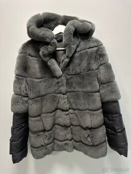 Luxusný kožuch z pravej činčily