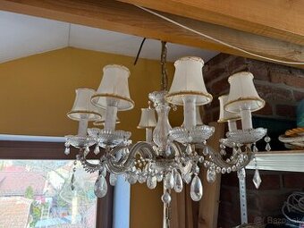 Starozitny krystalovy luster