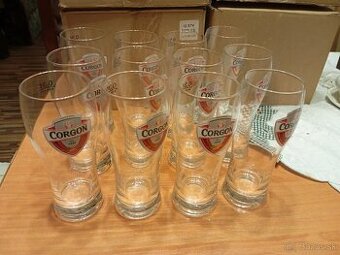 Pivné poháre 0,3 l s logom Corgoň