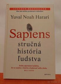 SAPIENS stručná história ľudstva, autor:Yuval N. Harari-100%