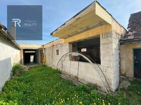TRNAVA REALITY – rozostavaný rodinný dom, pozemok 484 m2, Sm