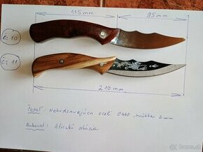 Ručne vyrobené nože