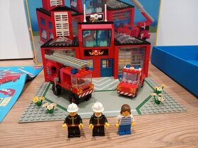 Stare Lego 6385 hasičská stanica z 1985