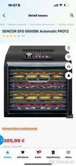 SENCOR SFD 6600BK Automatic PRO12